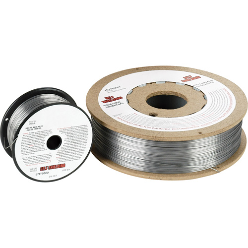 Fils fourr&eacute;s &agrave; autoprotection en d'acier doux, Dia. 0,030", E71TGS, 2 lb Cintas