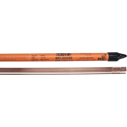 Baguettes pour soudage TIG en longueurs de 36", 3/32", Acier d&eacute;soxyd&eacute; triple Cintas