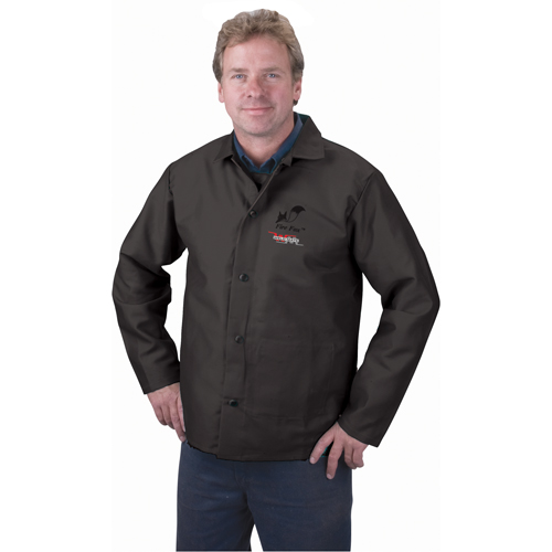 Veste ignifug&eacute;e, Coton, 4T-Grand, Noir Cintas