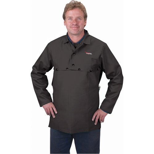 Flame Retardant Cape Sleeves, 3X-Large, Black Cintas