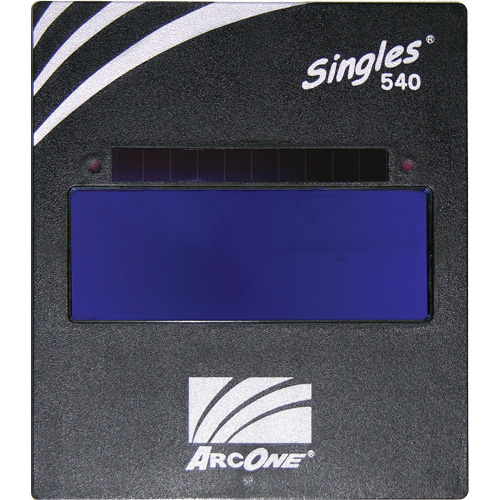 ArcOne&reg; Singles&reg; High Definition Auto-Darkening Welding Lens, 5" W x 4" H Viewing Area, For Use With ArcOne&reg; Cintas