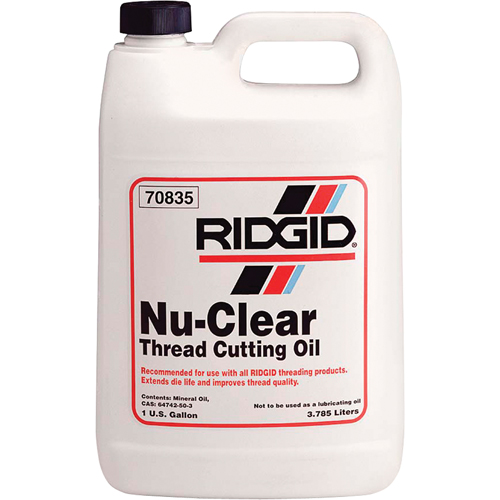 Nu-Clear Thread Cutting Oil, Jug Cintas