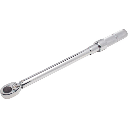 Micrometer Torque Wrench, 3/8" Square Drive, 20-100 ft-lbs. Cintas