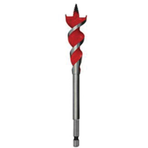 Speed Feed Wood Bit, 3/4", 6-1/2" Length, 1/4" Hex Shank Cintas