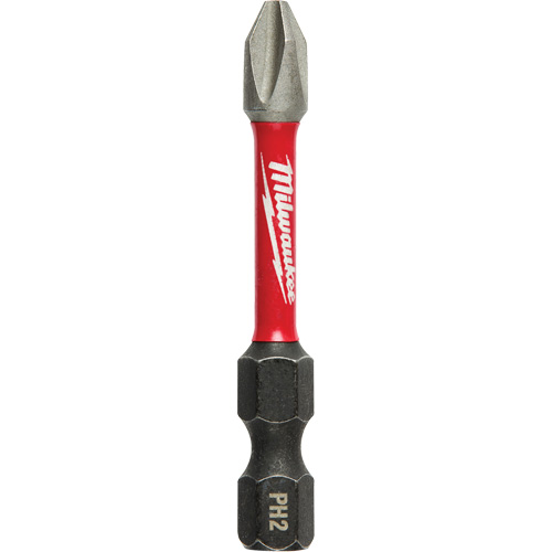 Shockwave Impact Power Bit, Phillips, #2 Tip, 1/4" Drive Size, 2" Length Cintas