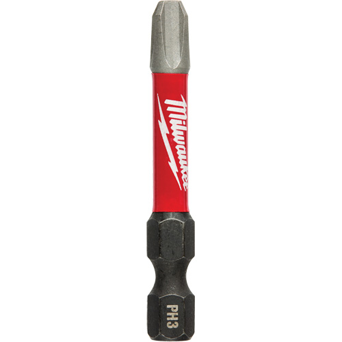 Tr&eacute;pan &agrave; choc Shockwave, Phillips, Embout #3, Prise 1/4", Longueur 2" Cintas