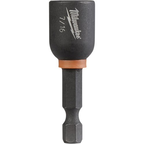 Shockwave Impact Duty Nut Driver, 1/4" Tip, 7/16" Drive, 1-7/8" L, Magnetic Cintas