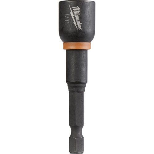 Shockwave Impact Duty Nut Driver, 1/4" Tip, 7/16" Drive, 2-9/16" L, Magnetic Cintas