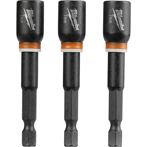 Shockwave Impact Duty Nut Driver, 1/4" Tip, 7 mm Drive, 2-9/16" L, Magnetic Cintas