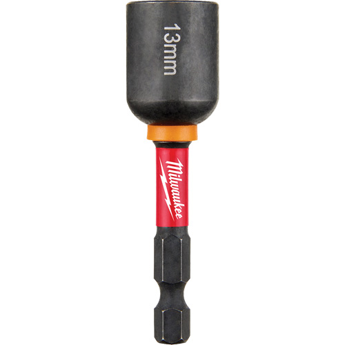 Shockwave Impact Duty Nut Driver, 1/4" Tip, 13 mm Drive, 2-9/16" L, Magnetic Cintas