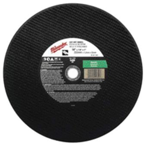 Premium Cut-Off Wheels, 14" x 1/8", 20 mm Arbor, Type 1, Silicon Carbide, 5400 RPM Cintas