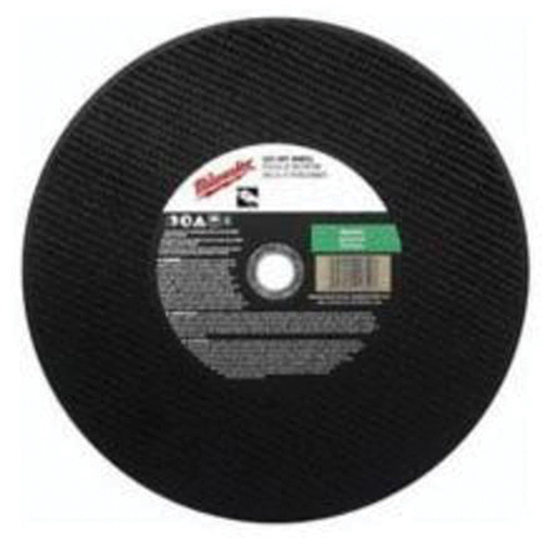 Premium Cut-Off Wheels, 14" x 1/8", 1" Arbor, Type 1, Silicon Carbide, 5400 RPM Cintas