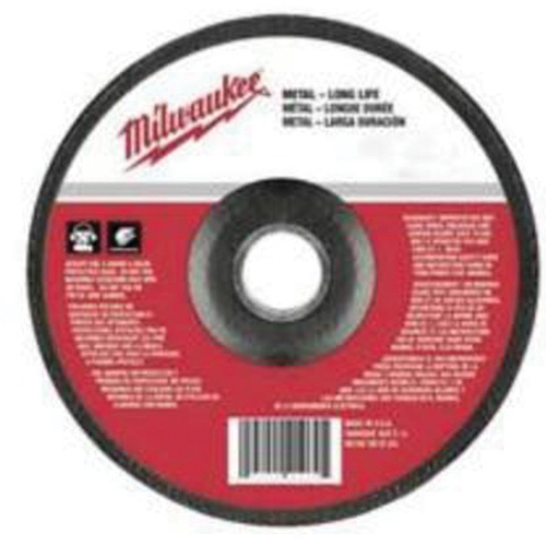 Grinding Wheel, 6" x 1/4", 7/8" Arbor, Aluminum Oxide, Type 27 Cintas