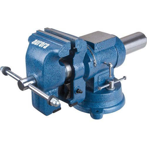 &eacute;tau d'&eacute;tabli &agrave; usages multiples, Largeur des m&acirc;choires 5", Profondeur de la gorge 3-1/10" Cintas