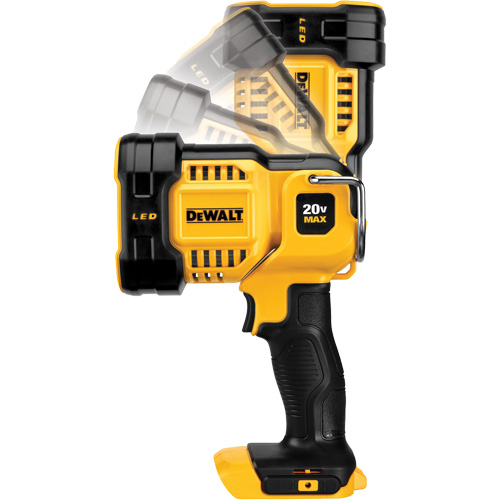 Projecteur &agrave; del pour chantier, DEL, 1000 Lumens, Piles Rechargeable Cintas