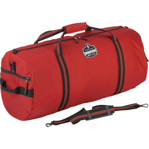 Sac de sport mod&egrave;le 5020 Arsenal, Nylon, 2 pochettes, Rouge Cintas