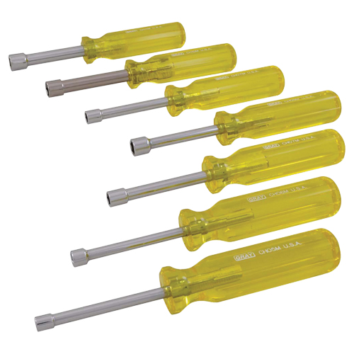 Nut Driver Set, 7, Non Magnetic, Metric Cintas