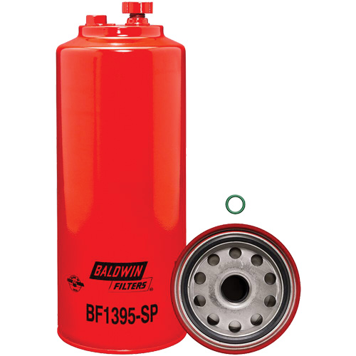BF1395-SP S&eacute;parateur de carburant/eau &agrave; visser avec drain et orifice pour capteur Cintas
