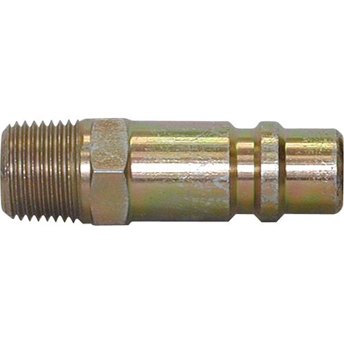 Raccords rapides - 1/2" industriel, &agrave; soupape/1 voie - Abouts, 3/8" Cintas