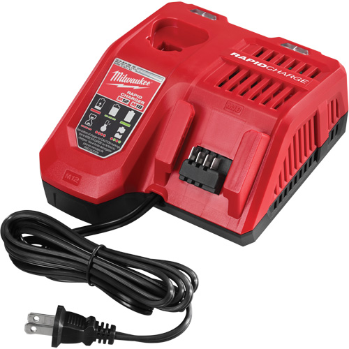 M18 & M12 Rapid Charger, 18 V, Lithium-Ion Cintas