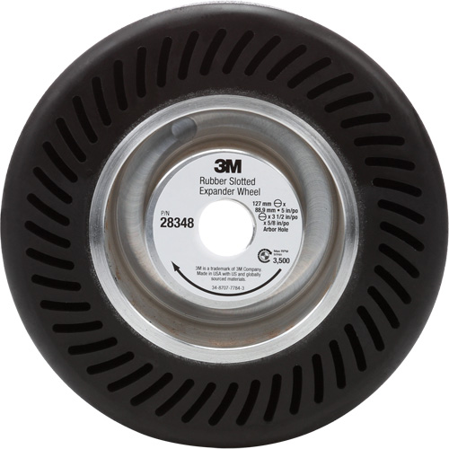 Rubber Slotted Expanding Wheel Cintas