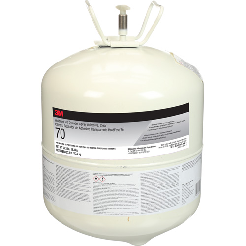Adh&eacute;sif en a&eacute;rosol HoldFast 70 Scotch-Weld, Transparent, Contenant Cintas