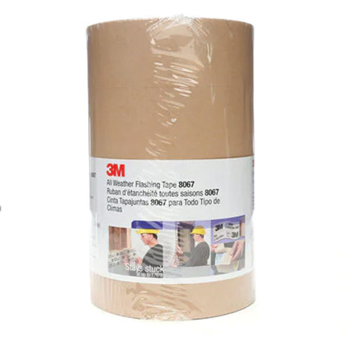 All Weather Flashing Tape 8067, 228.6 mm (9") x 22.86 m (75'), Brown Cintas