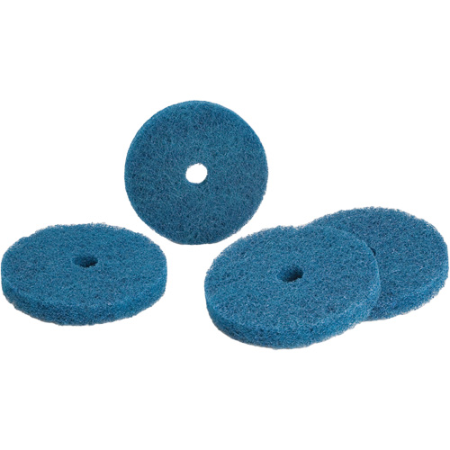 Standard Abrasives Buff and Blend HS-F Disc, 4" Dia., Medium Grit, Aluminum Oxide Cintas