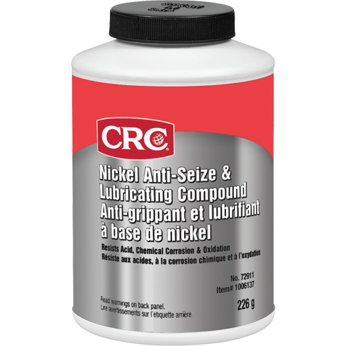 Compos&eacute; lubrifiant antigrippage au nickel, 226 g, 425°F (218°C) temp&eacute;rature efficace max. Cintas