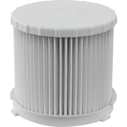Filtre humide/sec rond, Hepa, Pour 2 gal. US Cintas