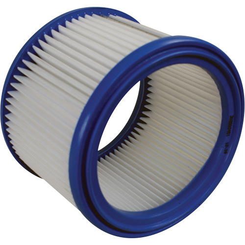 Filtre pour aspirateur, Cartouche/Hepa, Pour 1 gal. US Cintas
