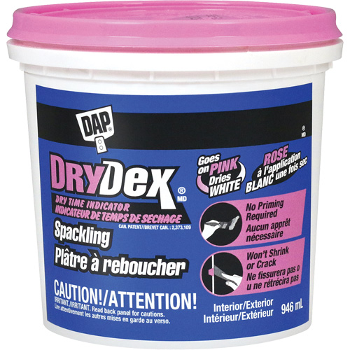 DryDex&reg; Spackling, 946 ml, Plastic Container Cintas