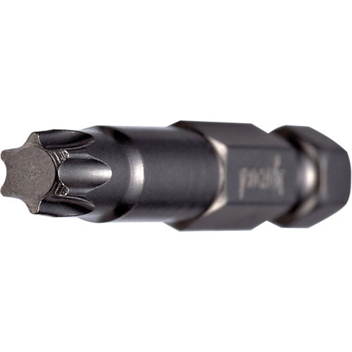 Power Bit, Torx, T-25 Tip, 1/4" Drive Size, 2" Length Cintas