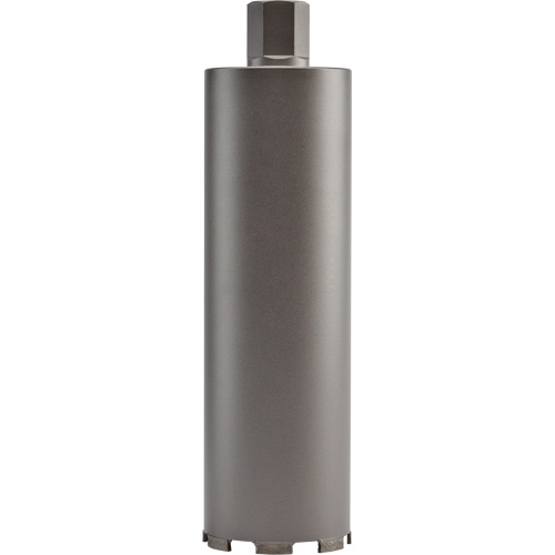 Diamond Ultra Dry Core Drill Bit, 2", 13" Depth of Cut, 1-1/4"-7 Thread Cintas