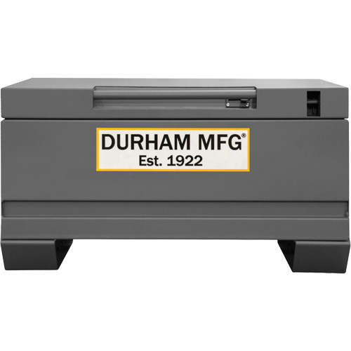 Jobsite Storage Box, 32" x 19" x 17-13/16", Steel, Grey Cintas