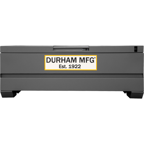 Jobsite Storage Box, 60" x 24" x 22-3/4", Steel, Grey Cintas