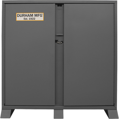 Armoire de rangement avec tablettes pour le chantier, Acier, 47,5 pi³, Gris Cintas