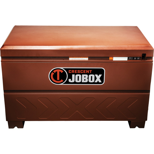 Site-Vault Chest, 30" x 20" x 19-3/4", Steel, Orange Cintas