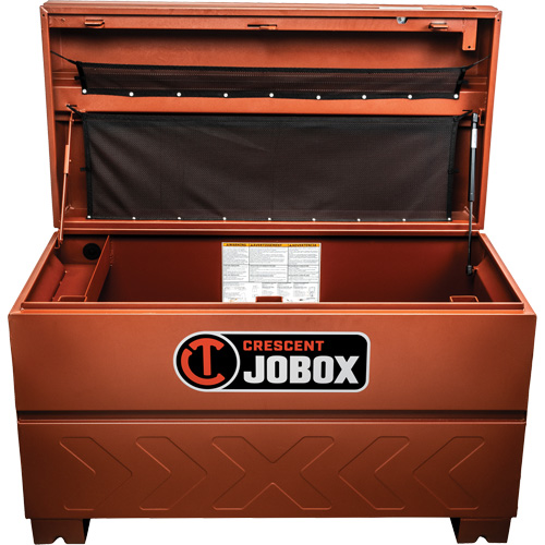 Site-Vault Chest, 30" x 20" x 19-3/4", Steel, Orange Cintas