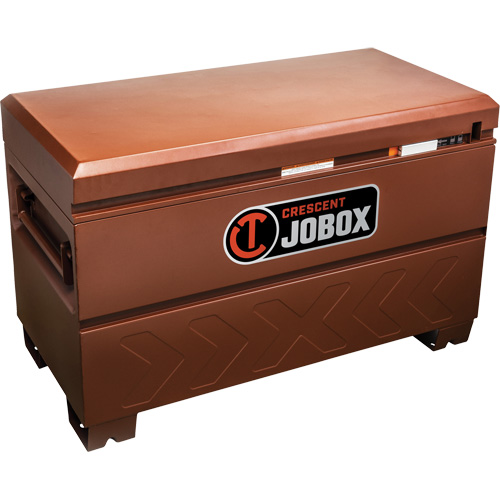 Site-Vault Chest, 30" x 20" x 19-3/4", Steel, Orange Cintas