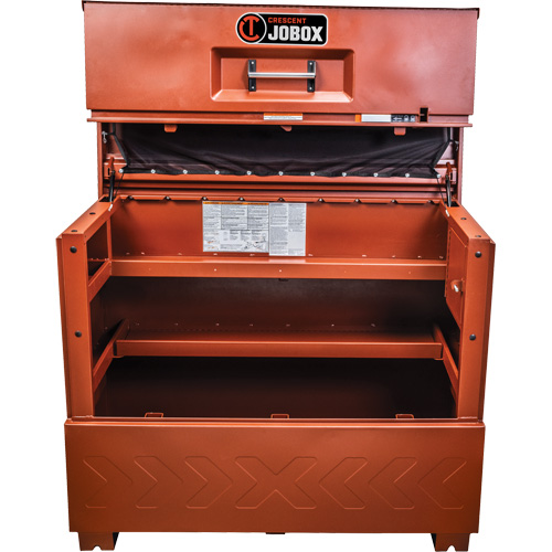Site-Vault Piano Box, 74" W x 31" D x 64" H, Orange Cintas