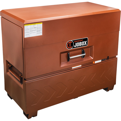Site-Vault Piano Box, 74" W x 31" D x 64" H, Orange Cintas