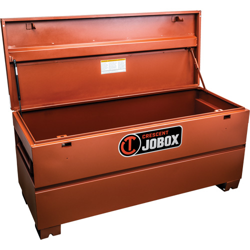 Tradesman Series Jobsite Chest, 60" x 24" x 27-1/2", Steel, Orange Cintas