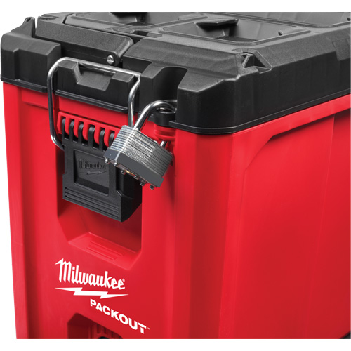 Coffre &agrave; outils compact Packout, 10" x 16-1/5" x 13", Noir/Rouge Cintas