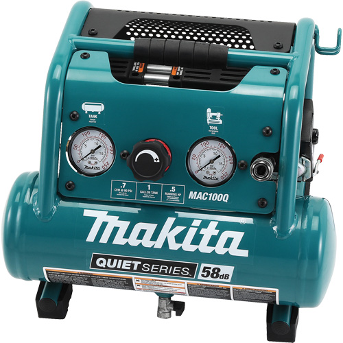 Compresseur d'air s&eacute;rie Quiet, &eacute;lectrique, 1 gal. (1,2 gal. US), 135 PSI, 120/1 V Cintas