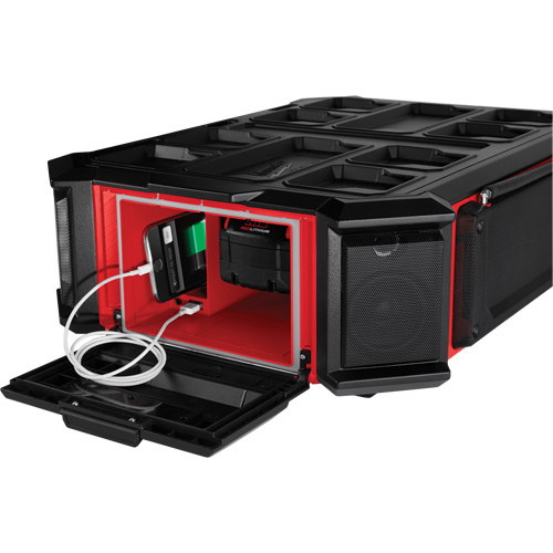 M18 Packout Radio & Charger (Tool Only), Lithium-Ion, 18 V Cintas
