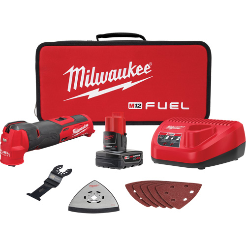 M12 Fuel Oscillating Multi-Tool Kit, 12 V, Lithium-Ion Cintas