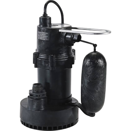 Pompe de puisard de s&eacute;rie 5.5, 35 gal./min, 115 V, 3,5 A, 1/4 CV Cintas