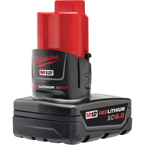 Bloc-piles M12 Redlithium XC 6.0, Lithium-ion, 12 V, 6 Ah Cintas