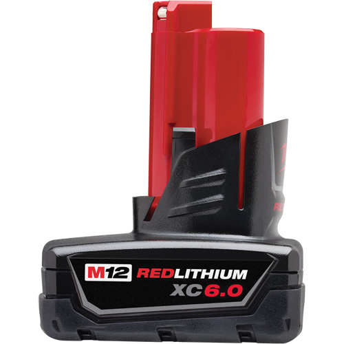Bloc-piles M12 Redlithium XC 6.0, Lithium-ion, 12 V, 6 Ah Cintas